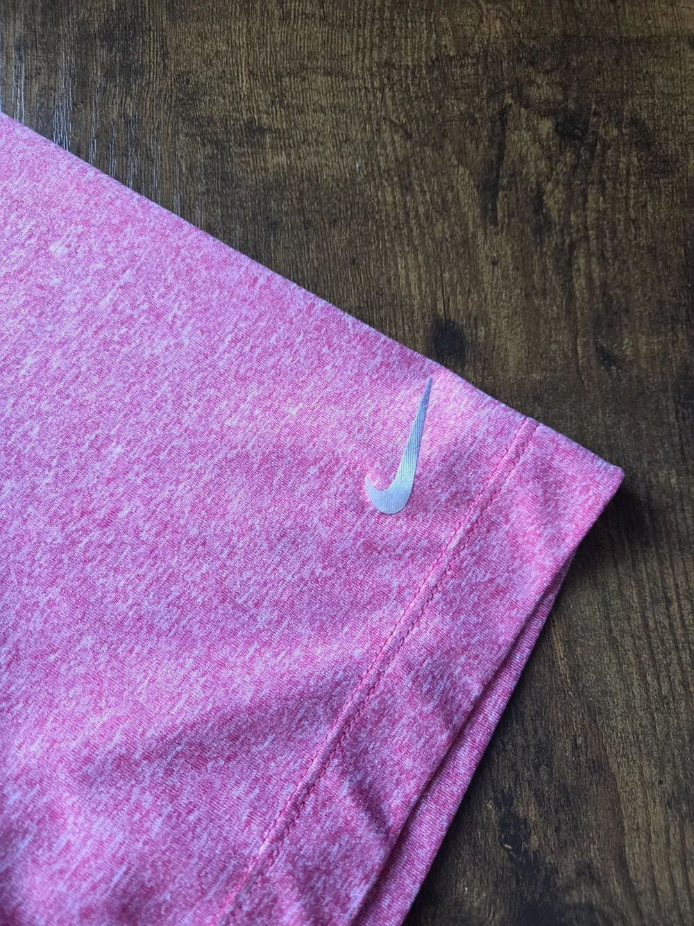 Nike Golf Tour Performance Dri Fit Polo Heathered Pink Size Large